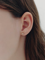 26SS★ Essence 14K(Y) Glory Freshwater Pearl Piercing 3MM