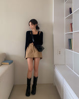 Drin cotton skirt pants