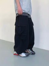 ファービットアンバランスカーゴバルーンパンツ 6C