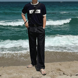 ASCLO Non Fade One Tuck Denim Pants (2color)