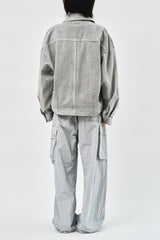 Cracker Dyeing Cargo Pants (2color)