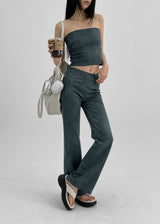 [MADE] Brie SET - Boot Cut Banding Pants
