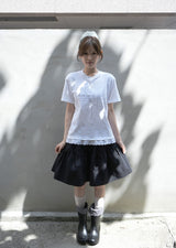  Bow sound T-shirts (white)