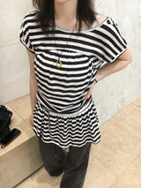 Kitsch Stripe Two-Way Dress (2c)