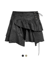 Emma Eyelet Frill Mini Skirt