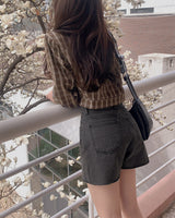 Barcle denim short pants