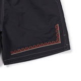 Marina stripe shorts / Black
