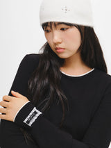 LACE ROUND NECK T-SHIRT