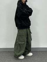ピーチビッグバルーンカーゴパンツ