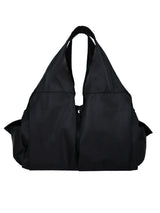 [Nylon] Bow Shoulder Bag (Black)