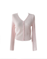 Lumire Sheer Summer Ribbed Knit Cardigan