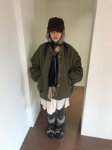 エディマットパッディドフィールドジャケット (2color)