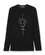 Day And Night Sheer Long Sleeve_Black