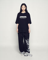 25FW AC BEAR PAINT SHORT SLEEVE T-SHIRT BLACK
