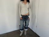 ノイヘンリーネックTシャツ