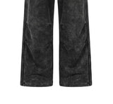 Pigment Washed Track Wide Pants