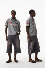 Waffle Badge Polo Shirt