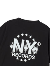 レコーズTシャツ (ブラック)