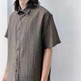 Relaxed Plissé Shirt