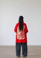 POS OVER FIT HALF TEE