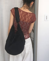 Rion Pleated Large Crossbody Bag