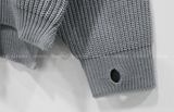 Can't Warm Round Knit