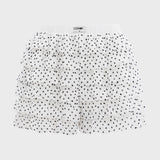 DOT PANTS IN WHITE