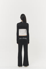 Love & Healthy Logo Sleeveless Top White