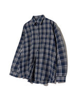 87-STAN086 Legacy Vintage OverFit Pocket Long-Sleeved Check Shirt