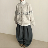 Herrie Ribbon Knit Cardigan