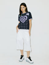  STAR RINGER TEE NAVY