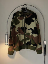 ASCLO Heavy Camo Knit Hood Zip Up