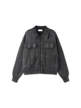 Enmic Trucker Washed Cardigan 2C