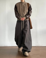 Tenco Curved Cotton Pants