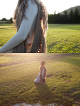 FRINGE INDIE MUFFLER (BROWN)