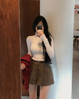 [BELLIDE MADE] Nave, ribbed turtleneck T-shirt