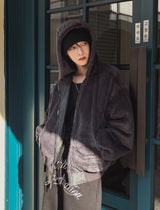 Philly Mink Fur Reversible Hooded Jumper