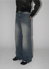 [MADE] Forres Wide Bootcut Denim Pants