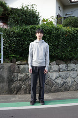 saros knit hooded -  Light Gray(2)