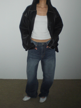 Baggy denim pants