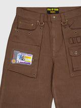 マルチパスカーゴパンツ (Brown)