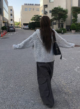コンズストリングカーゴピンタックワイドパンツ