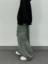 corduroy pigment cargo pants