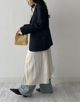 103 Grayish Wide Denim Pants