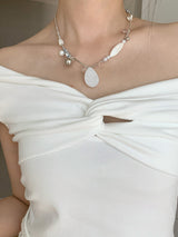 mood twist off-shoulder top