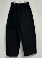 OVER BALLOON CURVE DENIM LONG PANTS 🖤💙2COLOR