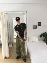 No.1811 S lettering camo half T