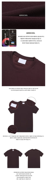 [S/S] クーリングライクニットハーフTシャツ(10color)