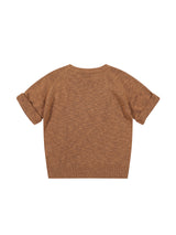 Rolled up sweater (Brown)
