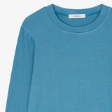 レイヤードタンセルTシャツ　ブルー